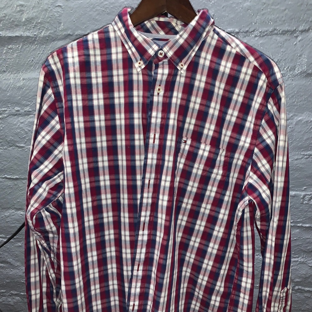 Plaid Tommy Hilfiger button down